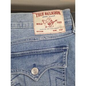 NWT True Religion Denim Jeans Geno Relaxed Slim 32x32
